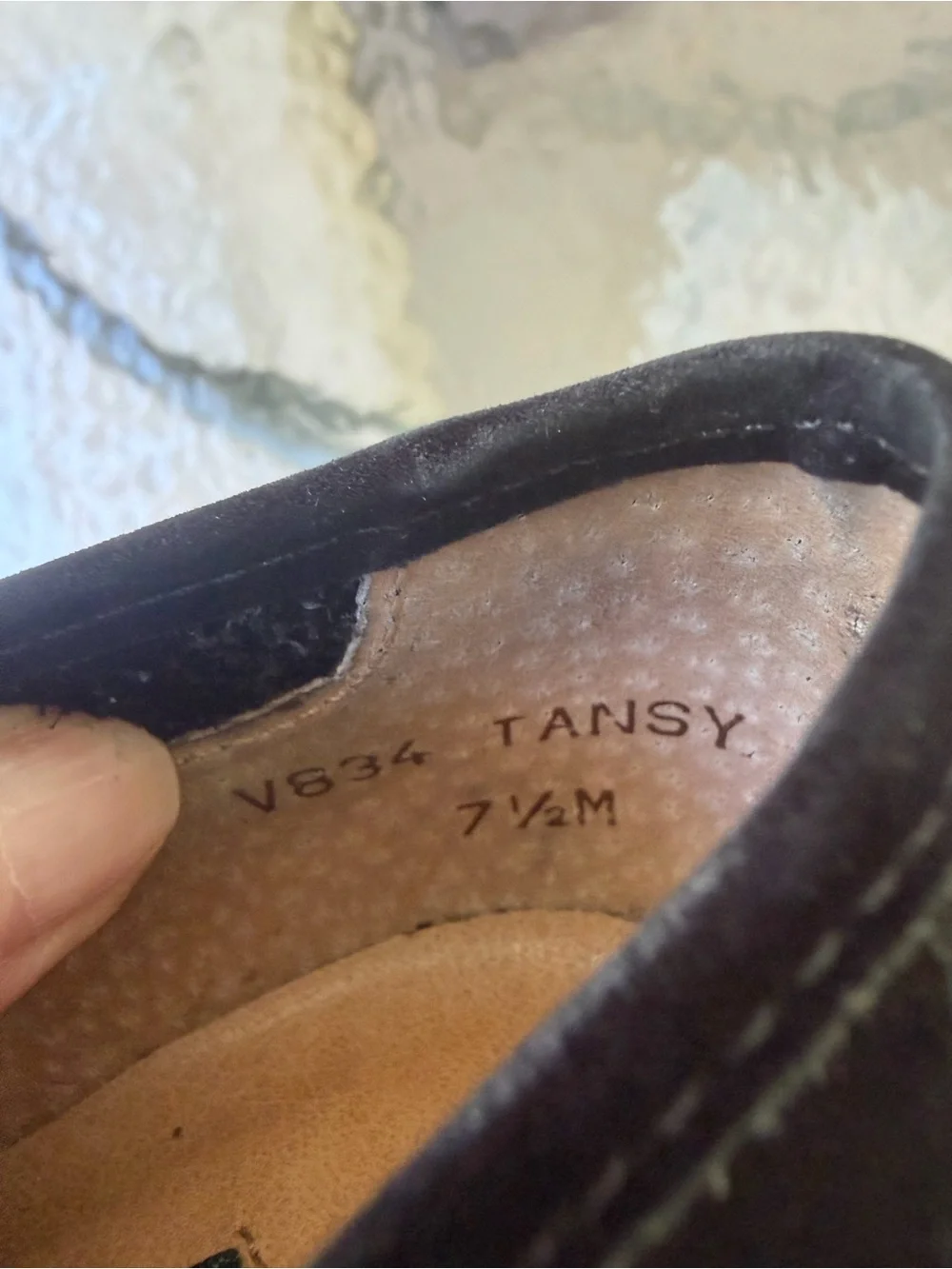 Womens Bass Tansy Black Suede Loafers Size 7.5M Preowned Excellent Condition